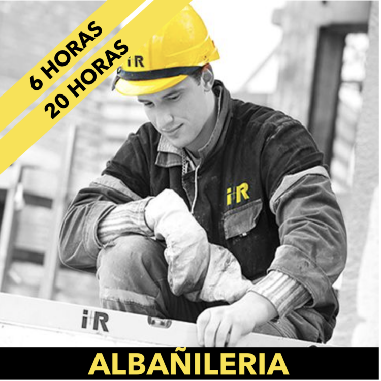 CURSO PRL ALBAÑILERIA 6 HORAS
