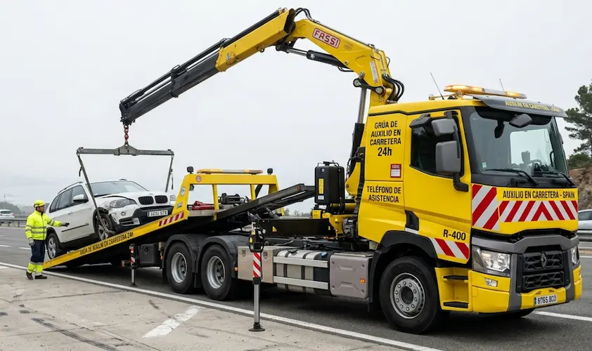 Carnet Grúa de Auxilio en Vías Públicas