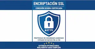 Seguridad SSL y datos cifrados
